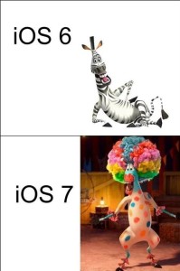 iOS6 vs iOS7